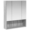 vidaXL Vannitoa peeglikapp Hall Sonoma 60 x 14.5 x 70 cm Tehispuit