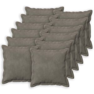 vidaXL Padi padjaga HOUTEN 12 tk Helehall Samet
