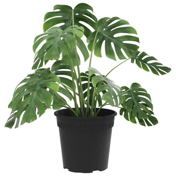 vidaXL &Uuml;mmargune lillepott 24 pcs Must &Oslash; 17 x 14 cm Plastmass