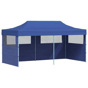vidaXL sinine kokkupandav pop-up peotelk, 3 x 6 cm