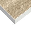 vidaXL seinariiulid, 2 tk, tamm ja valge, 90 x 23,5 x 3,8 cm MDF