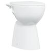 vidaXL &Auml;&auml;risteta WC-pott, 7 cm lisak&otilde;rgus, pehme sulgumine, valge keraamika