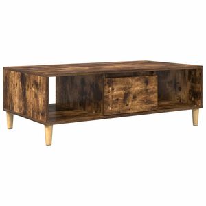 vidaXL Kohvilaud Suitsetatud tamm 102 x 55 x 35 cm Tehispuit