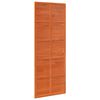 vidaXL K&uuml;&uuml;niuks Vahapruun 80 x 208 cm Toekas m&auml;nnipuit