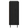 vidaXL K&otilde;ide Must tamm 69,5 x 34 x 90 cm Tehispuit