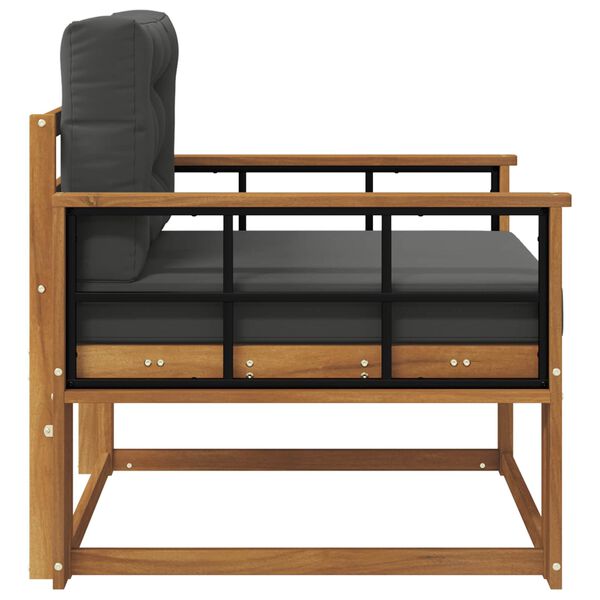 vidaXL V&auml;ljas Keskmine Diivan Tugev akatsiapuu Neutraalne