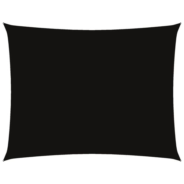 vidaXL oxford-kangast p&auml;ikesepuri, ristk&uuml;lik, 5 x 6 m must