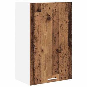 vidaXL Seinakapp uksega Vana puu ja valge 50 x 31 x 80 cm Tehispuit