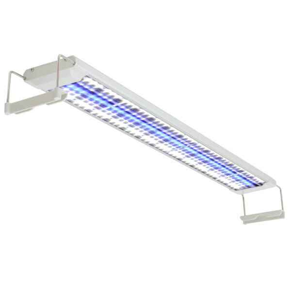 vidaXL LED-valgusega akvaariumilamp 80-90 cm, alumiinium IP67