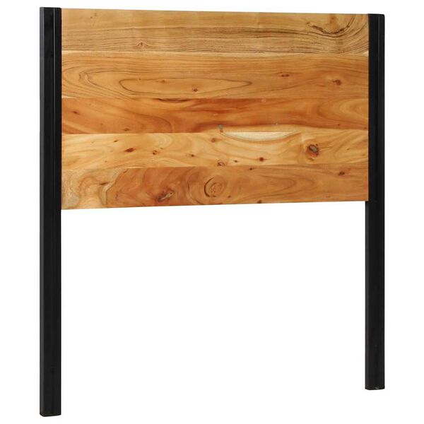 vidaXL voodipeats 100 cm Täispuidust akaatsia ja raud