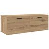 vidaXL Seinale kinnitatav kapp 100 x 36,5 x 35 cm Tehispuit K&auml;sit&ouml;&ouml;puu