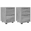 vidaXL &Ouml;&ouml;kapid sahtliga 2 pcs Hall Sonoma 30,5 x 30 x 43 cm Tehispuit