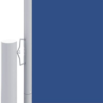vidaXL lahtitõmmatav külgsein, 180 x 600 cm, sinine