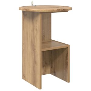 vidaXL K&uuml;lglaud Artisan tamm &Oslash; 39,5 x 55 cm Tehispuit