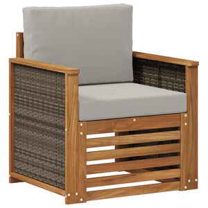 vidaXL V&auml;ljas Keskmine Diivan Naturaalne