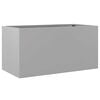 vidaXL taimekastid h&otilde;bedane 62x30x29 cm tsingitud teras