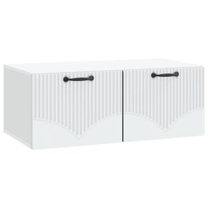 vidaXL Rippuv TV kapp Valge 78,5 x 41 x 30 cm Tehispuit