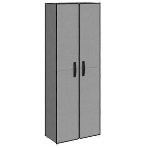 vidaXL kingakapp, hall, 60 x 30 x 166 cm, kangas