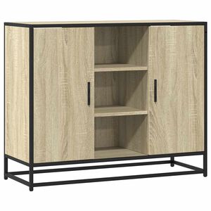 vidaXL puhvetkapp sonoma tamm 92x35x76 cm Engineered Wood