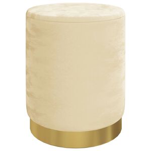 vidaXL &uuml;mar hoiupink, aprikoosiv&auml;rvi, samet 31 x 37 cm