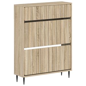 vidaXL Kinga kapp ZWOLLE 78 x 24 x 103 cm Tehispuit Sonoma tamm