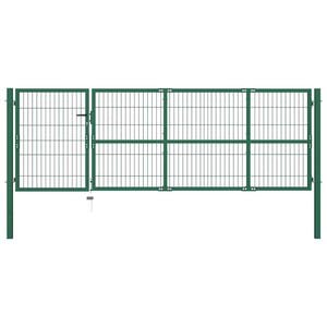 vidaXL aiav&auml;rav postidega, 350 x 100 cm, teras, roheline