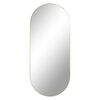 House Nordic ovaalne peegel, "Daisy", messing