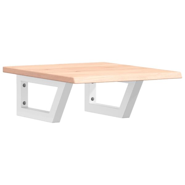 vidaXL seinale kinnitatav valamuriiul, teras ja tammepuit