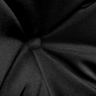 vidaXL istmepadi aiakiigele, must ja hall, 120 cm, kangas