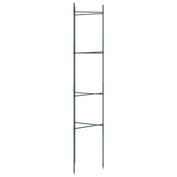 vidaXL tomatitaime tugi 6 tk, 154 cm, teras ja PP
