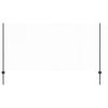 vidaXL Keevitatud Traadi Aed 25 x 1,2 m (L x K) PVC-kaetud teras Hall