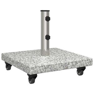 vidaXL P&auml;ikesevarju jalg 30 kg Hall Graniit Kandiline