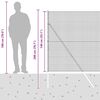 vidaXL Aiapost Hall 50 x 1,4 m (16 x 16 mm s&uuml;mesh&uuml;lg) Terased ja PVC