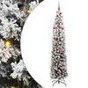 vidaXL Tehisj&otilde;ulupuu Roheline 210 cm PVC, teras ja plastik