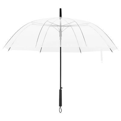 vidaXL vihmavari läbipaistev, 100 cm