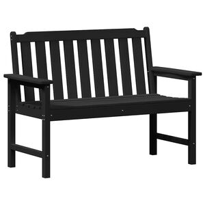 vidaXL Aiapink Must 120 x 59 x 88 cm HDPE