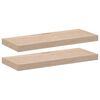 vidaXL seinariiulid 2 tk 60x23,5x4 cm tehispuit