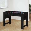 vidaXL Foosball laud Must Tamm 125 x 60,5 x 80 cm Tehispuit