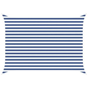 vidaXL P&auml;ikesepuri Sinine ja Valge 3,5 x 2,5 m 100% pol&uuml;ester Oxford