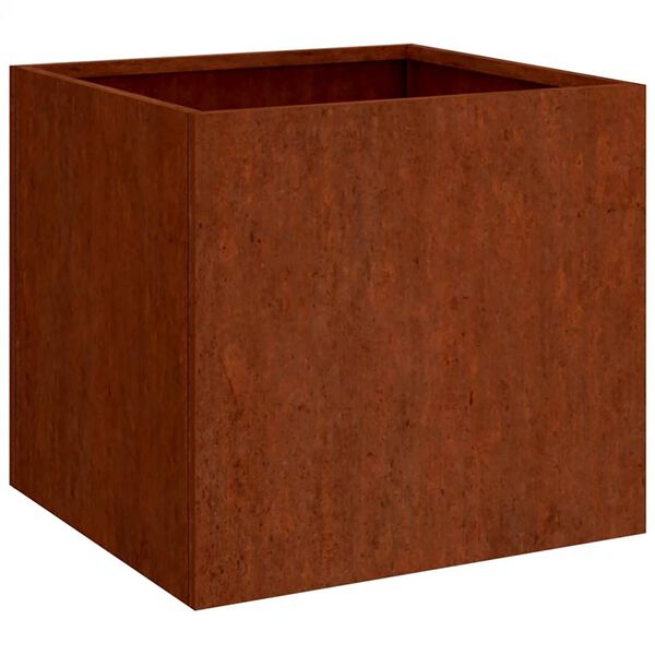 vidaXL taimekast, 2 tk, 32x30x29 cm, Corten teras