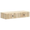 vidaXL Seinale kinnitatav k&uuml;lglaud Sonoma tamm 87,5 x 34,5 x 17 cm
