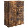 vidaXL Seinale kinnitatav kapp Suitsutatud tamm 66 x 34,5 x 90 cm