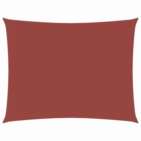 vidaXL oxford-kangast p&auml;ikesepuri ristk&uuml;likukujuline, 3x4 m terrakota