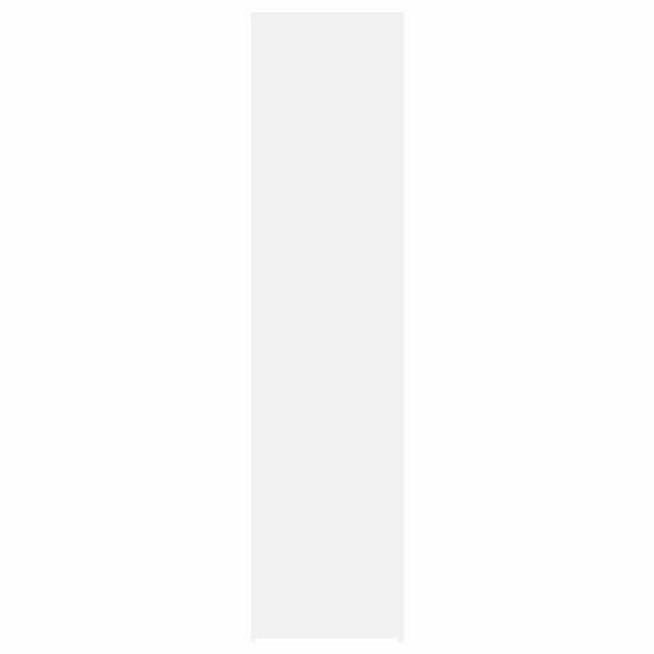 vidaXL k&otilde;rge kapp, valge, 45x42,5x185 cm tehispuit