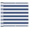 vidaXL R&otilde;du Eesriie Sinine ja Valge 100 x 500 cm PU kaetud Oxford alu