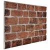 vidaXL Seinapaneelid 10 pcs Pruun Tellis 100 x 50 cm EPS vaht