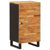 vidaXL K&otilde;rvalkapp ladustamisega Pruun 40 x 33 x 75 cm Tugev mango puu