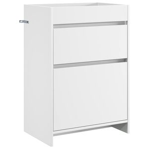 vidaXL Vannitoa all oleva kraani kapp Valge 56 x 37,5 x 81 cm