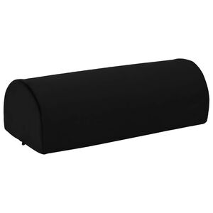 vidaXL Jalatoe padi &Uuml;ksv&auml;rviline Must 42 x 18 x 13 cm