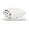 vidaXL Talve tek padjaga 2 pcs Valge Down Feather